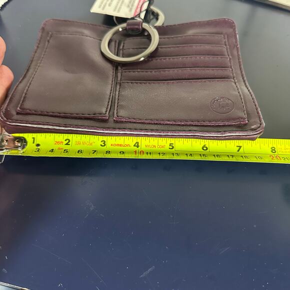 Pouchee Women's Leather Purse Organizer Wallet Compact RFID Blocking Card Holder - Picture 10 of 13